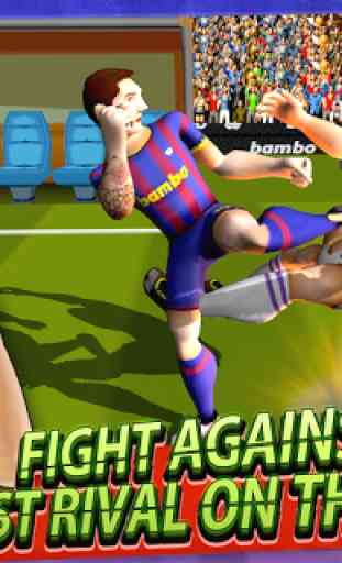 Football Players Fight Soccer 1