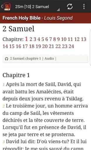 French Bible Louis Segond 3