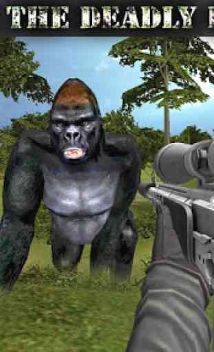 Gorilla Animal Hunting - Free 2