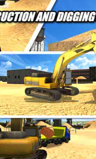 Heavy Excavator Crane Sim 2