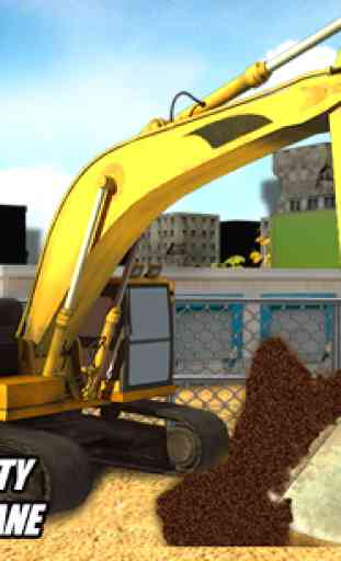 Heavy Excavator Crane Sim 3