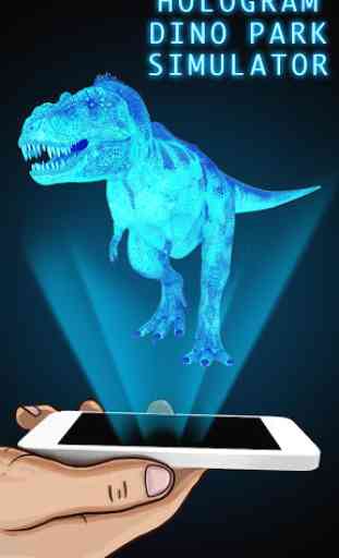Hologram Dino Park Simulator 3