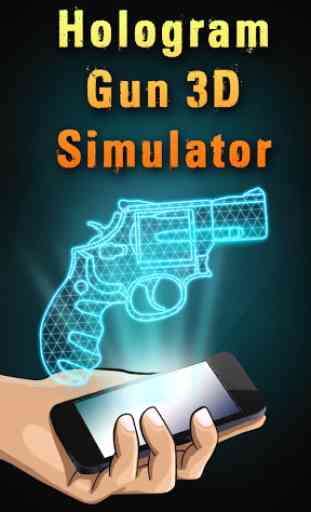 Hologram Gun 3D Simulator 4