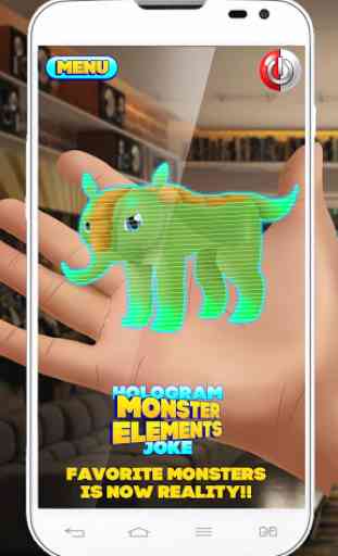 Hologram Monster Elements Joke 2