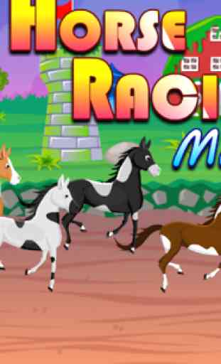 Horse Racing Mania - Girl game 1