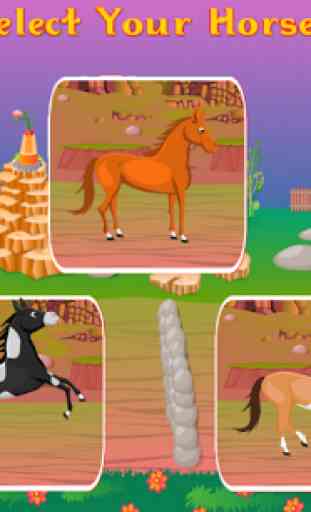 Horse Racing Mania - Girl game 2