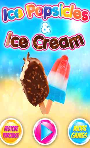 Ice Popsicles & Ice Cream FREE 1