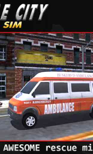 Impossible City Ambulance SIM 3