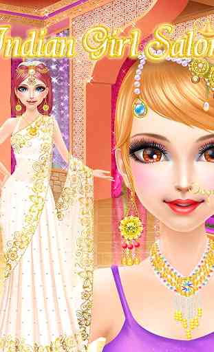 Indian Girl Salon: girls games 4