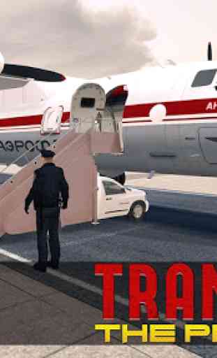 Jail Criminals Transport Plane 3