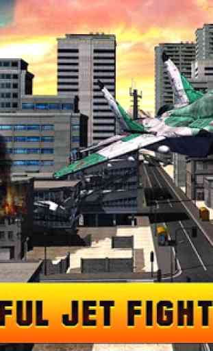 Jet Fighter City Attack 4