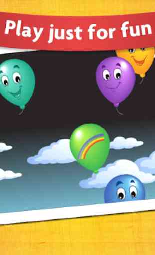 Kids Balloon Pop Game Free  2