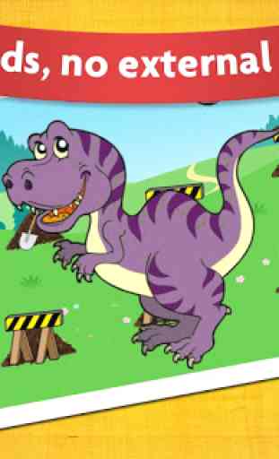 Kids Dinosaur Game Free 4