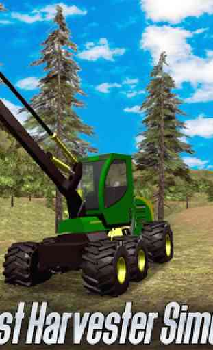 Logging Harvester Truck 1