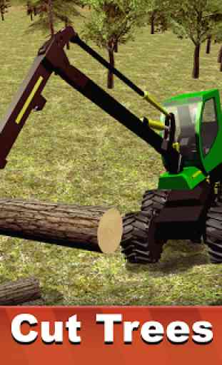 Logging Harvester Truck 3