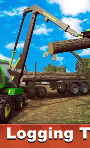 Logging Harvester Truck 4