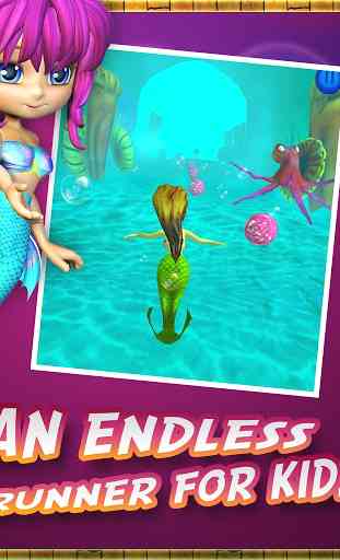 Mermaid Adventure for kids 3D 2