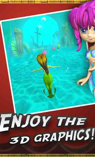 Mermaid Adventure for kids 3D 4