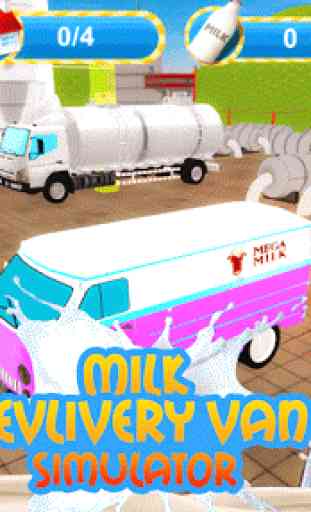 Milk Delivery Van Simulator 3D 2