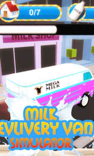 Milk Delivery Van Simulator 3D 3