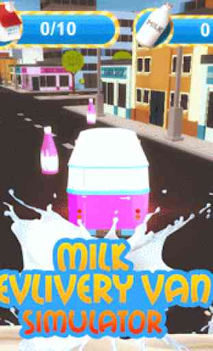 Milk Delivery Van Simulator 3D 4