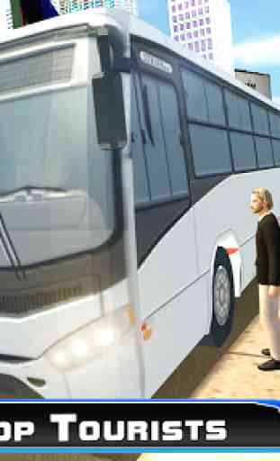 Modern City Tousrist Bus 3D 2