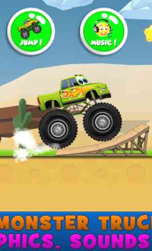 Monster Trucks Game for Kids 2 2