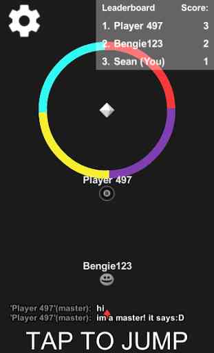 Multiplayer Color Switch Game 2