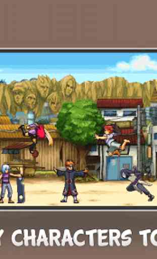 Ninja War: Konoha Defenders 4