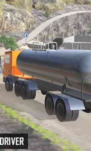 Oil Tanker Transporter Truck 3