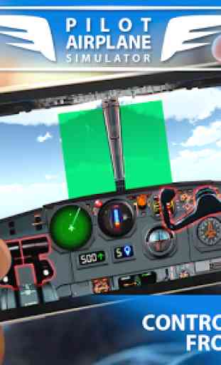 Pilot Airplane simulator 1