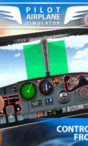Pilot Airplane simulator 3