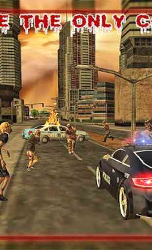 Police Driver Zombie Shooter 2