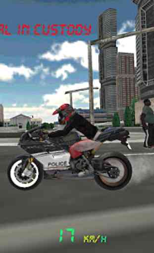 Police Motorbike : Crime City 4