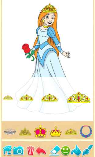 Princess Coloring Game 3