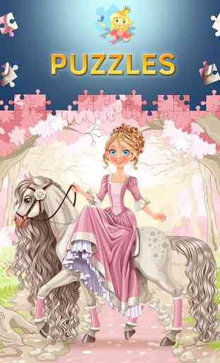 Princess Puzzles for Girls 2