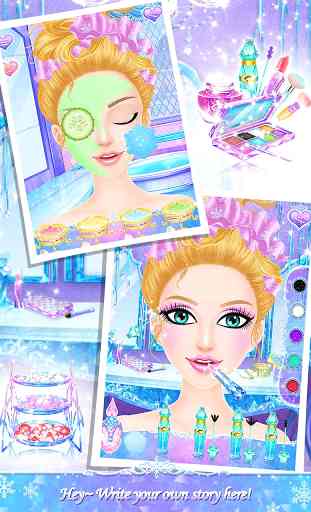 Princess Salon: Frozen Party 3