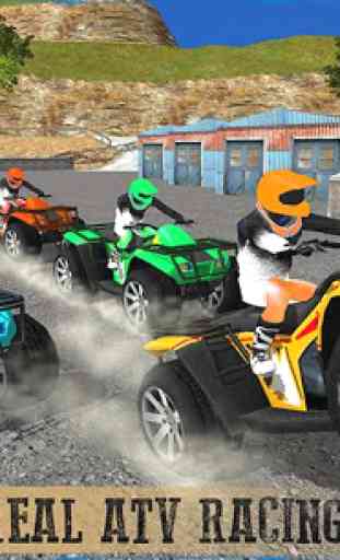 Quad ATV Rider Off-Road Racing 1