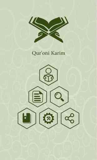 Quran Uzbek 1