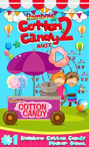 Rainbow Cotton Candy Maker 2 1