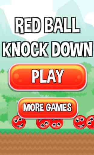 Red Ball Knock Down 1