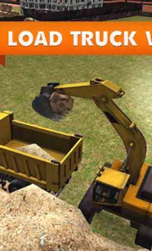 Sand Excavator Truck Simulator 1
