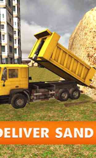 Sand Excavator Truck Simulator 3