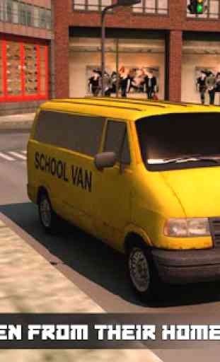School Van Driver Simulator 3D 1