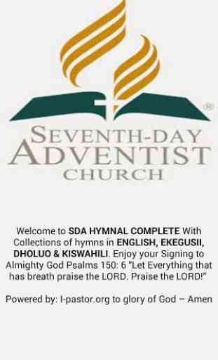 SDA HYMNAL COMPLETE 1