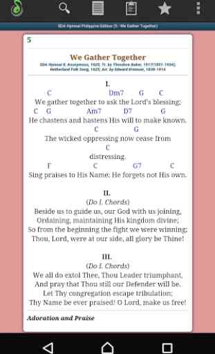 SDA Hymnal with Chords - Pro 1