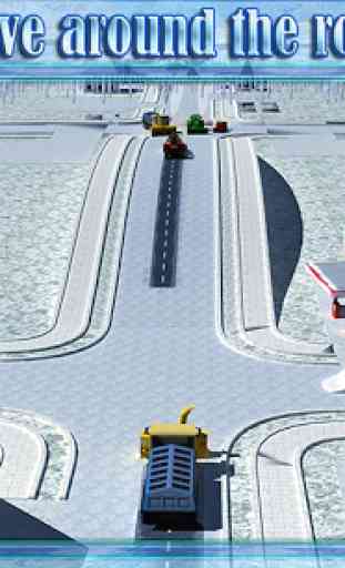 Snow Blower Truck Simulator 3D 2