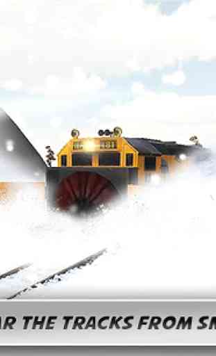 Snow Plow Bullet Train Driver 4
