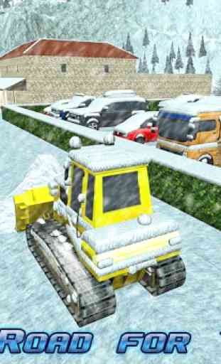 Snow Plow Rescue Excavator Sim 1