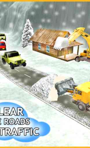 Snow Plow Truck Driver Sim 3D 1